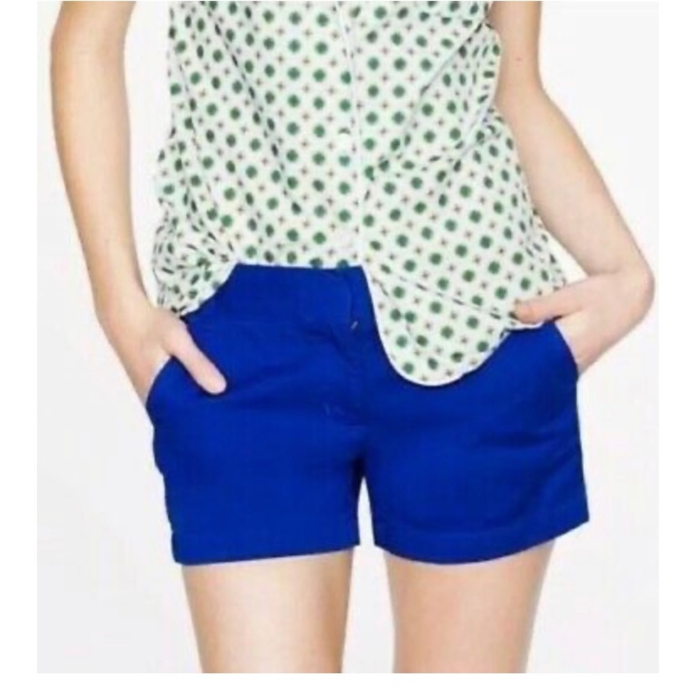 NWT Blue J. Crew Factory Shorts - Size 4